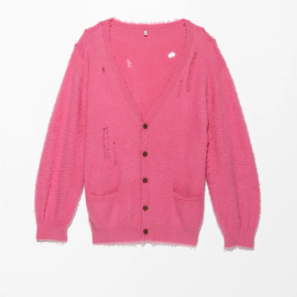 R13 shaggy cardigan. Punk rock!!! Size small Brand new without tags.